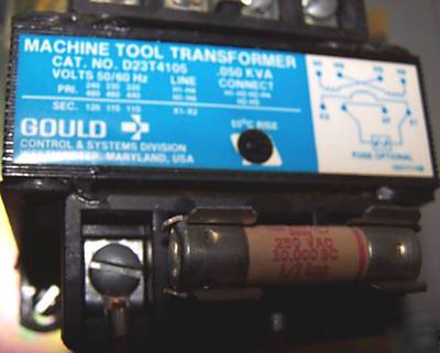 Gould size 0 starter enclosure w transformer A203B
