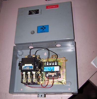 Gould size 0 starter enclosure w transformer A203B