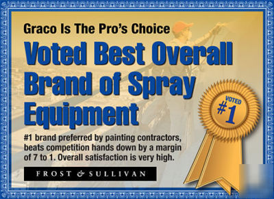 Graco gh 833 gas hydraulic paint sprayer 2010 model