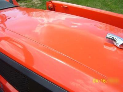 L3130HST kubota 4WD tractor loader/trailer/pallet forks
