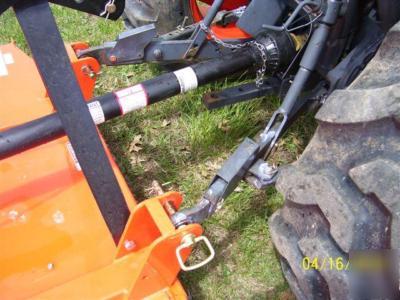 L3130HST kubota 4WD tractor loader/trailer/pallet forks