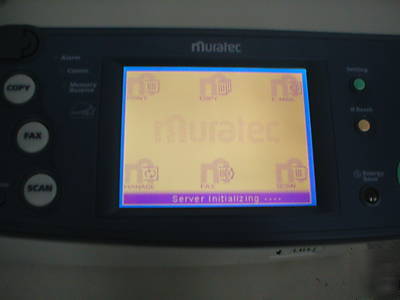 Muratec F520 print fax email copiers copy machines