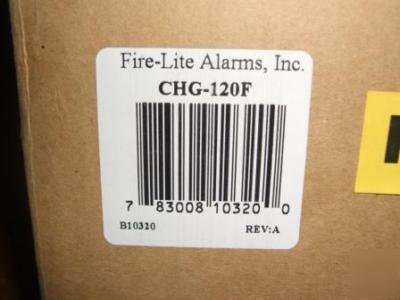 New fire lite chg-120F battery charger * * 