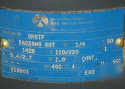 New - ge 1/4HP motor model 5KC38MG897
