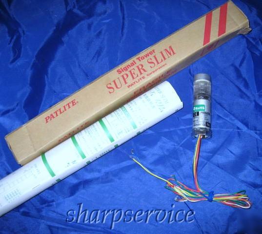 New patlite mes-a super slim signal tower 24VDC / 