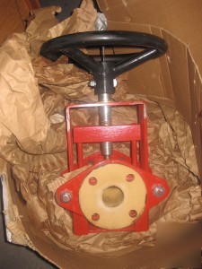 New red valve pinch sleeve series 75 control + manual