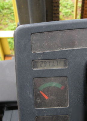 Nice 2003 hyster S50 xm lp forklift, 2900 hours
