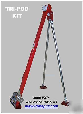 Porta~pull 3000FXP wire & cable puller-tugger
