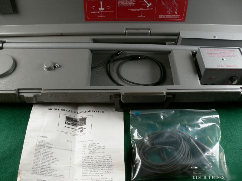 Progressive 501 tracker ii buried line locator aaa+