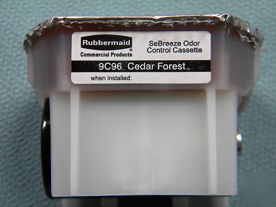 Rubbermaid sebreeze refill fg 9C96 cedar forest 6 pack