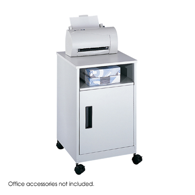 Safco compact mobile office machine printer stand