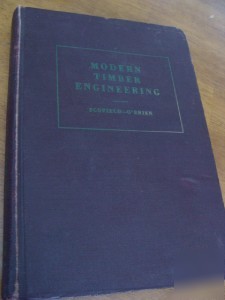 Vintage 1942 building/wood construction book - 231 pgs 