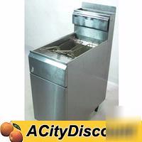 Used 35LB gas deep fat food chicken fish fryer