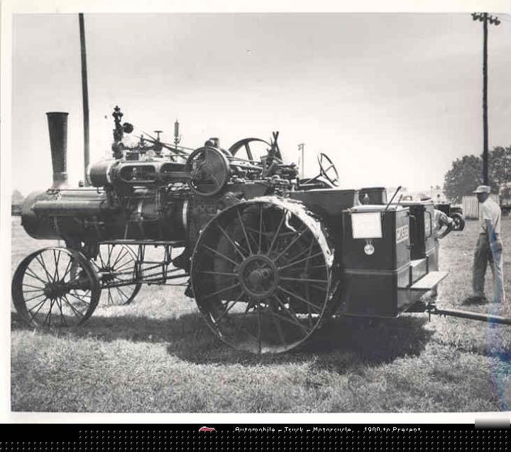 1917 case traction engine tractor photo floyd clymer