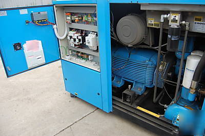 2006 boge S75-2 75HP air compressor 322CFM 115PSIG mint