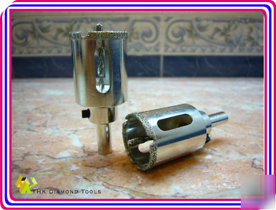 35MM diamond coated hole saw core drill with pilot bit