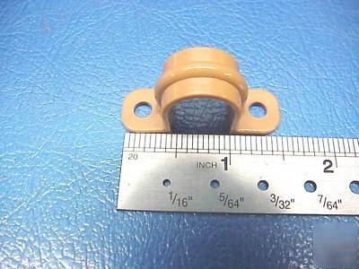 50 pvc pipe hangers clamps plastic copper plumber 5/8