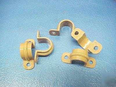 50 pvc pipe hangers clamps plastic copper plumber 5/8