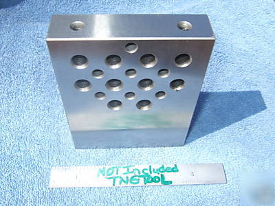 Angle plate step toolmaker machist tapped 1/4 ground 3Q
