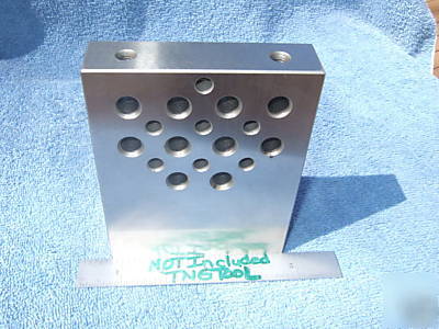Angle plate step toolmaker machist tapped 1/4 ground 3Q