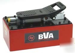 Bva 10,000 psi air operated hydraulic pump 460 cubic in