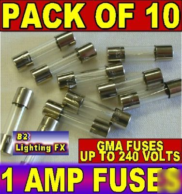 Fuse gma 1 amp up to 240 volt f b fast blow dj lights