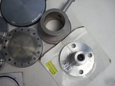 Lot of misc. vacuum flanges & covers #6328