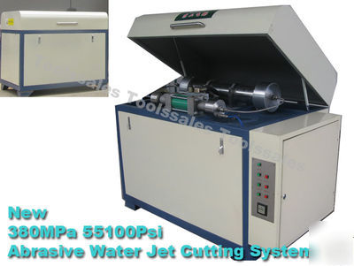 New 380MPA 55100PSI abrasive water jet cutting system