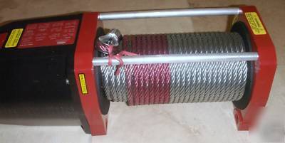 New dayton winch 6000LB 12000LB dual pull model 5W786A 