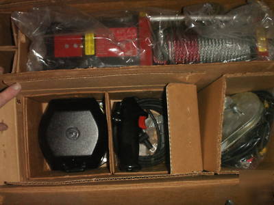 New dayton winch 6000LB 12000LB dual pull model 5W786A 