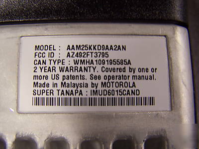 New motorola CDM1250 vhf 136-174 cdm 1250 2009 units