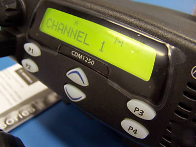 New motorola CDM1250 vhf 136-174 cdm 1250 2009 units