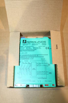 New pepperl+fuchs 1-channel universal temp converter - 