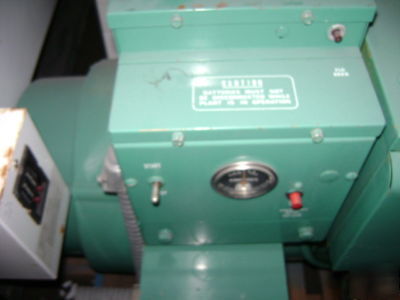 Onan 15 kw natural gas generator w/ transfer switch box