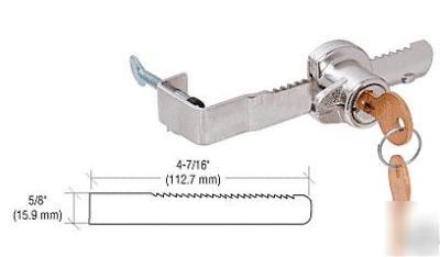 Tamper proof sliding glass door locks with thumb screw
