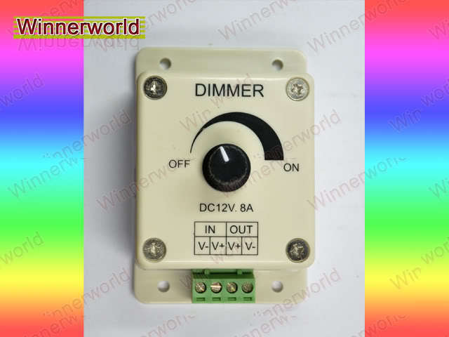 Dc 12V 8A led light bulb dimmer brightness controller