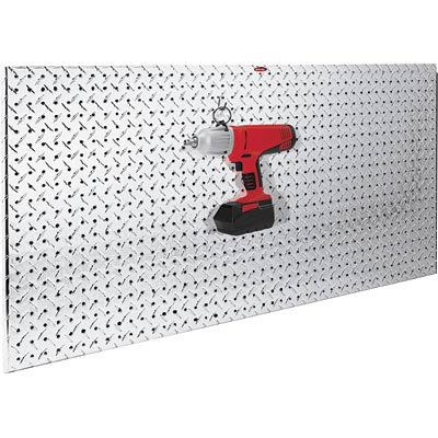 Diamond life pegboard X2 - diamond aluminum, 2' x 4'