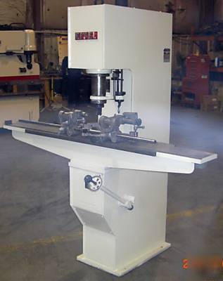 Eitel model RP16 long bed hydraulic straightening press