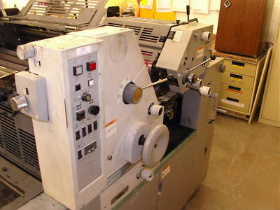 Hamada 234 2/c press & plate maker & numbering machine