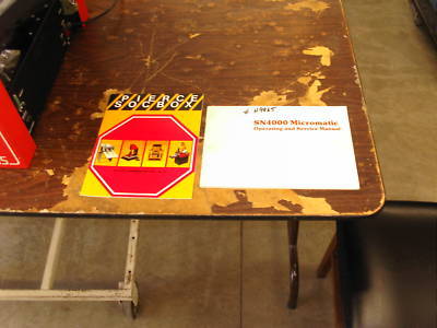 Hamada 234 2/c press & plate maker & numbering machine