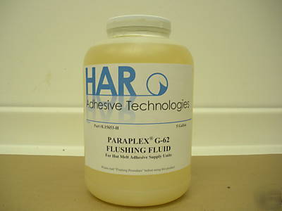 Hot melt adhesive flushing fluid 1GAL. nordson,dynatec