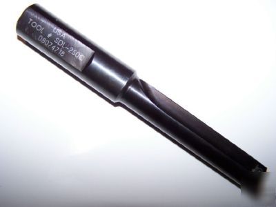 Indexable spade drill holder 39/64 - 11/16