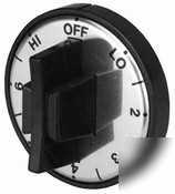Infinite control knob - flat down - 130-1010