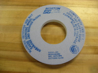 New grinding wheel 12X1X5 5SG60JVS norton ceramic $185