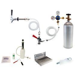 New home draft beer keg fridge kit kegerator bar beer