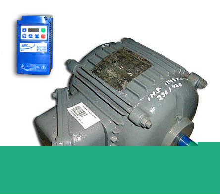 1 hp var. frequency spdcontrol motor 1140RPM free ship