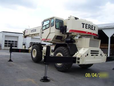 1999 terex rt 230 crane inspected and job ready