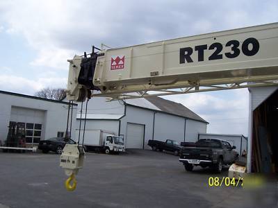 1999 terex rt 230 crane inspected and job ready