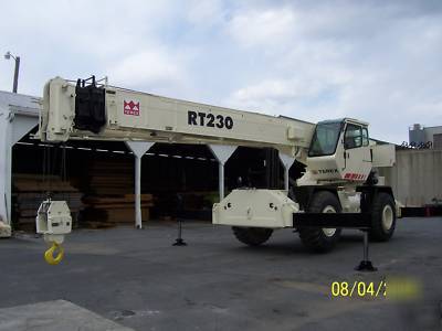1999 terex rt 230 crane inspected and job ready