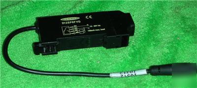 Banner photoelectric glass fiber optic sensor D12P6FVQ
